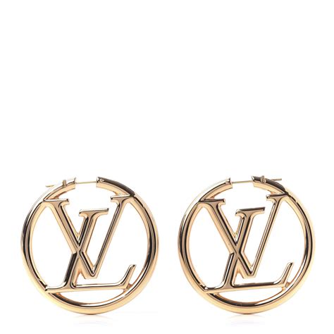 louis vuitton louise earrings|louis vuitton hoop earrings dupe.